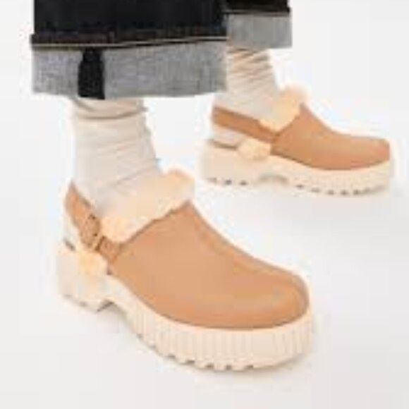 NEW Sorel Ona Ave Mules - Waterproof, Leather in Tawny Buff 825 5s3 - Picture 2 of 8